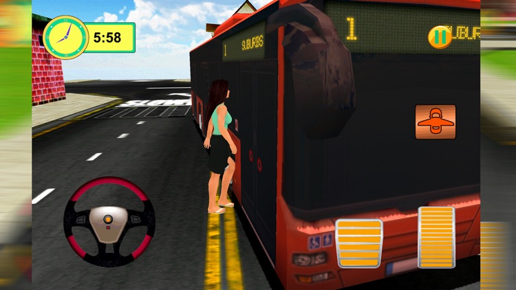 Futuristic Flying Bus 3D - City Coach Simulator