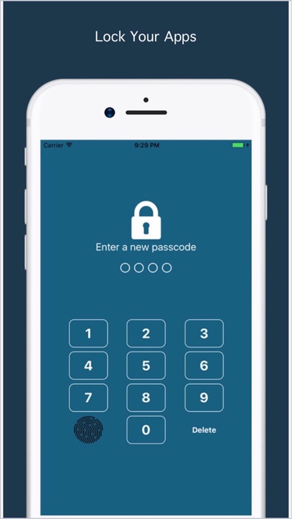 Lock App With Password & Touch-ID