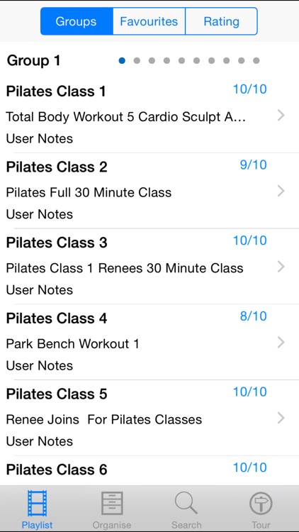 Pilates Class