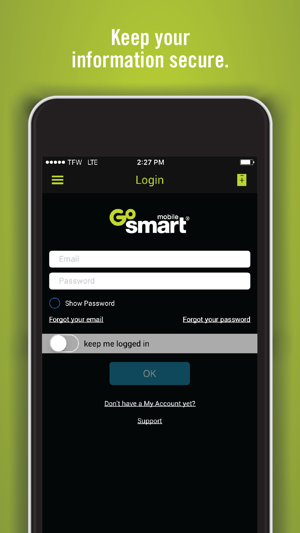 GoSmart My Account App