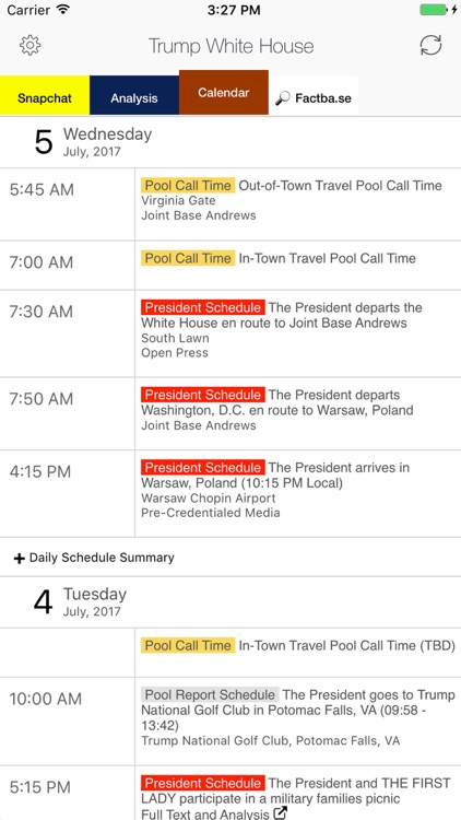 Trump White House Consolidated News Release Feed screenshot-3