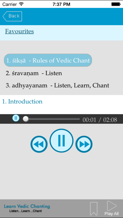 Learn Vedic Chanting screenshot1