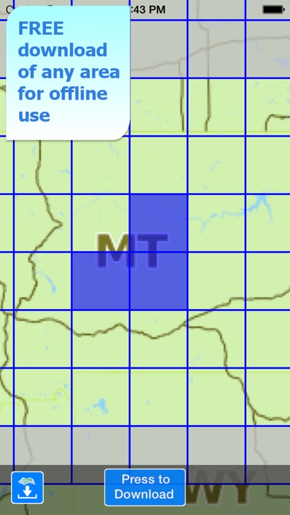 Aqua Map Montana MT Lakes HD - GPS Nautical Charts screenshot-4