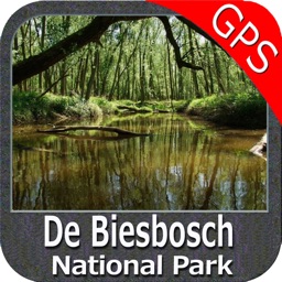 De Biesbosch NP GPS and outdoor map with guide