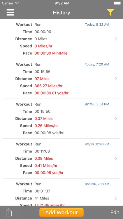 Run Speeds - Track and log your workouts screenshot-3