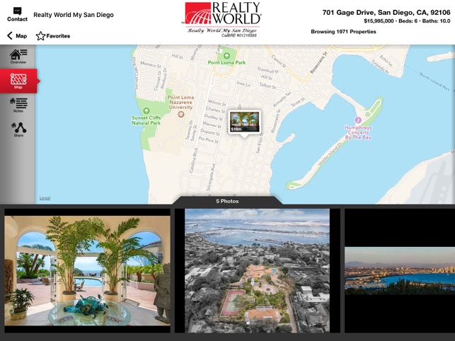 Realty World My San Diego for iPad(圖3)-速報App