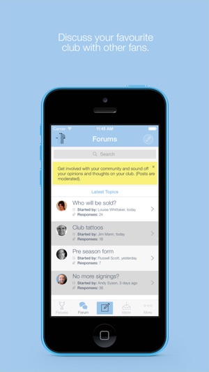 Fan App for Manchester City FC