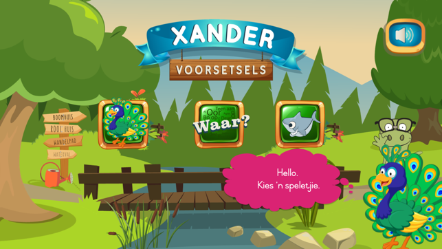 Xander Afrikaans Voorsetsels