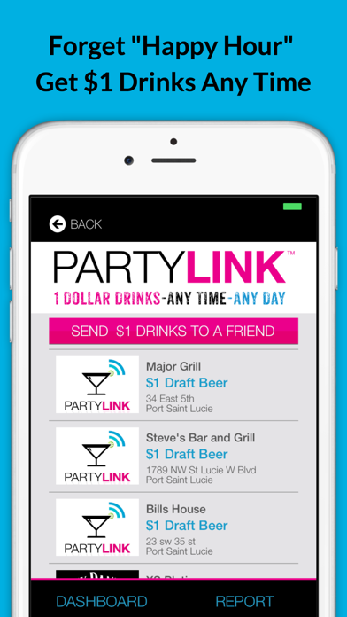 How to cancel & delete PartyLink from iphone & ipad 1