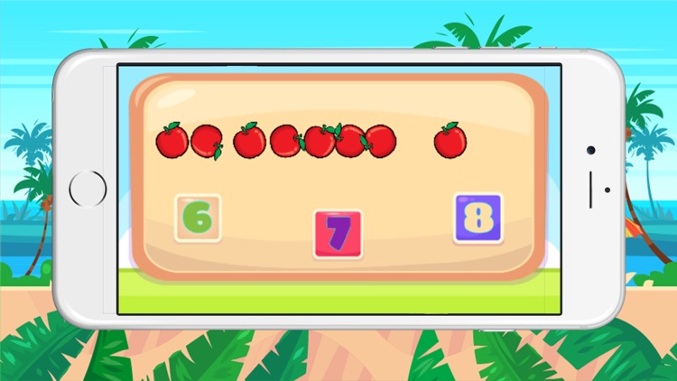 Fruits counting : Kids basic math