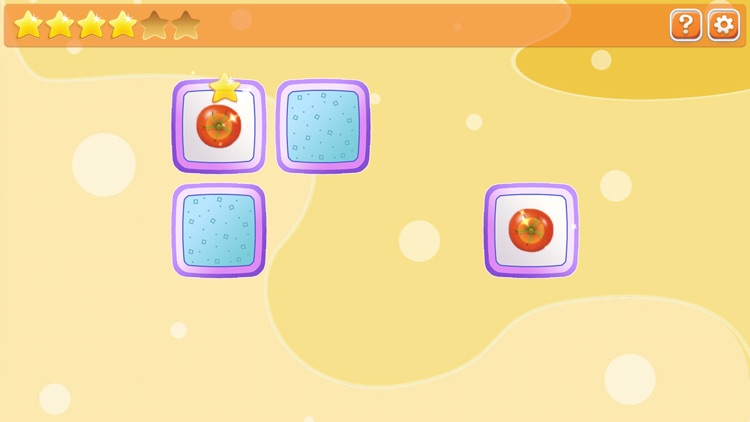 Memory for kids: fruit and vegetables screenshot-4