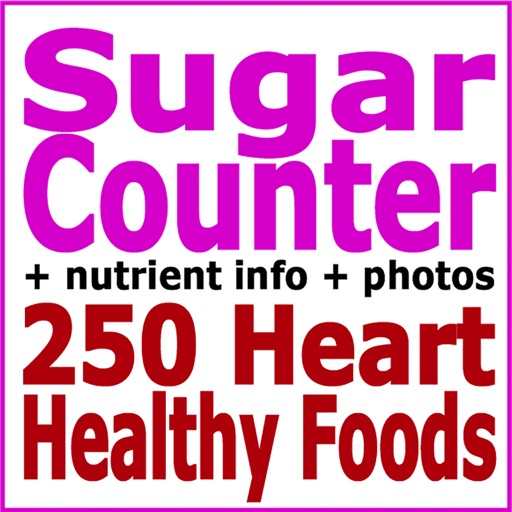 Sugar Counter and Tracker for Healthy Food Diets Icon