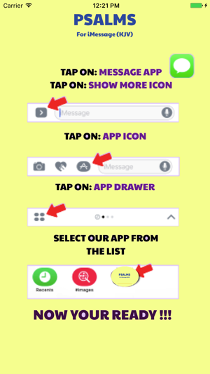 PSALMS Verses for iMessage Texts (KJV)(圖2)-速報App