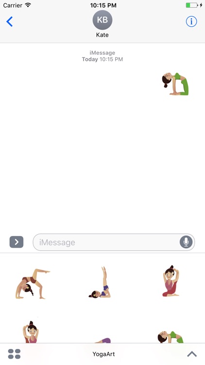 Yoga Art Stickers