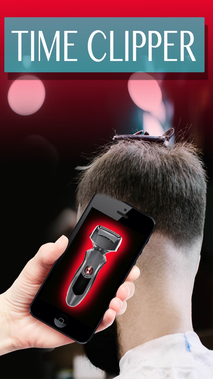 실제 면도기 장난  트리머와 장난 친구