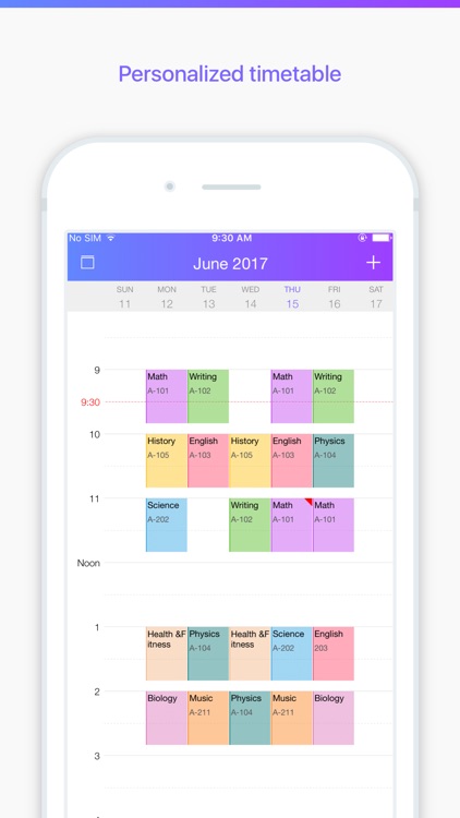Pocket Schedule - Class Schedule, Homework Planner