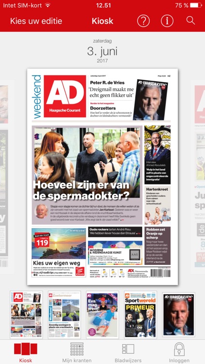 AD digitale krant