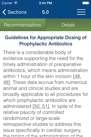 STS Practice Guidelines screenshot 3