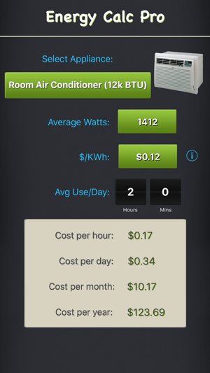 Energy Calc Pro - Appliance Energy Cost Calculator(圖3)-速報App