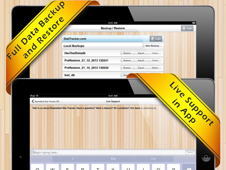 Basketball Stat Tracker HD screenshot-3