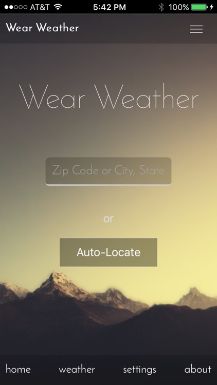 Wear Weather