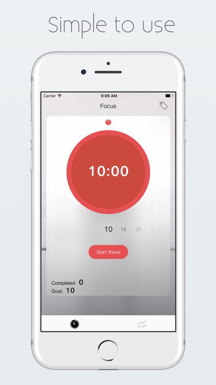 One Tomato-Time management tool