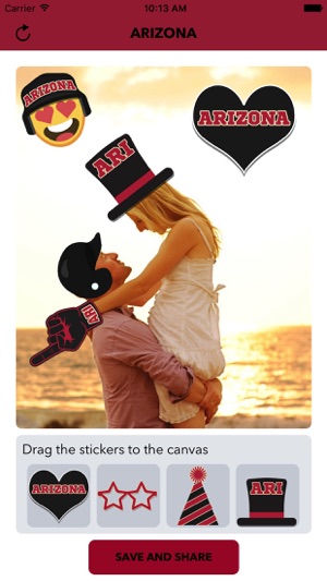 Arizona Baseball Stickers & Emojis(圖1)-速報App