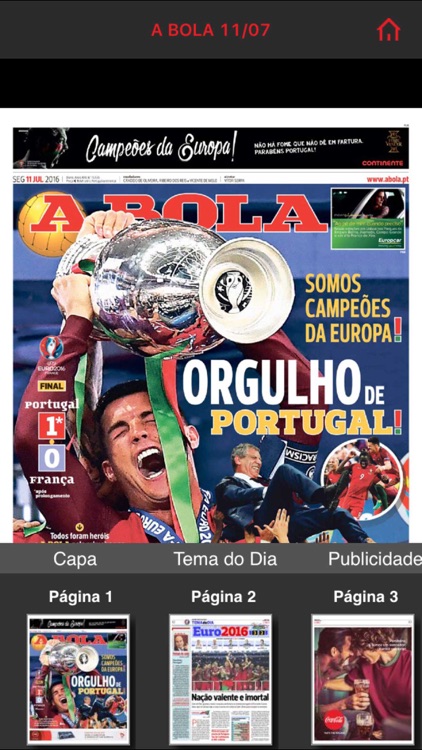 A BOLA – Edição Digital