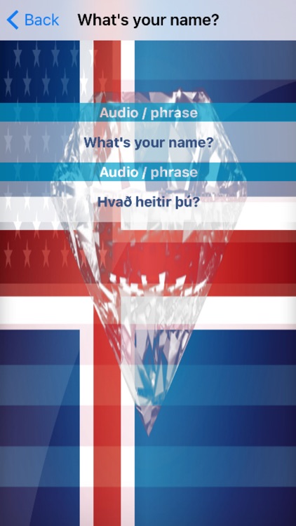 Icelandic Phrases Diamond 4K Edition