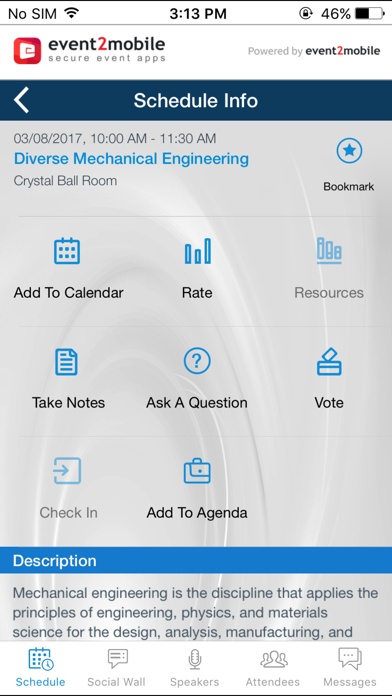 How to cancel & delete ASME Event Connect Plus from iphone & ipad 3