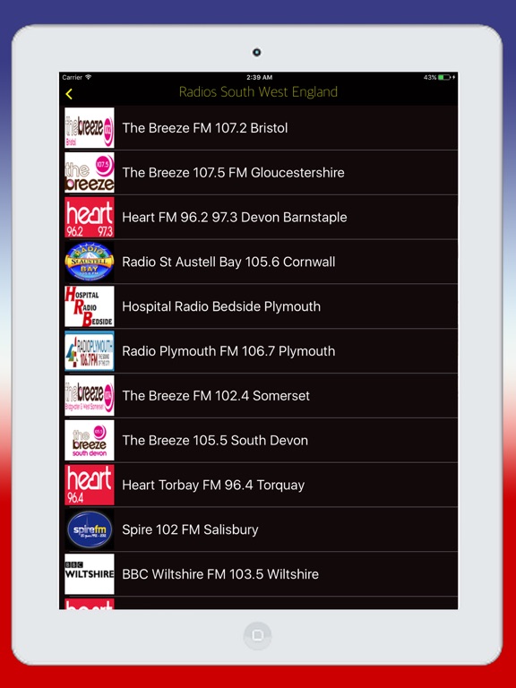 Radio United Kingdom UK - Internet Stations Online screenshot 3