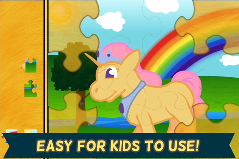 Pony Games for Girls: Little Horse Jigsaw Puzzles - náhled
