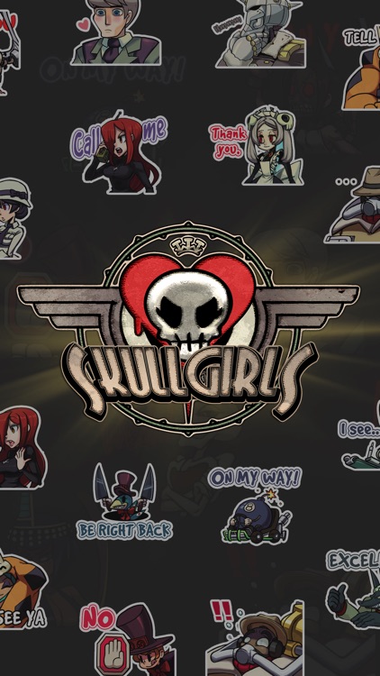Skullgirls Launch Stickers!