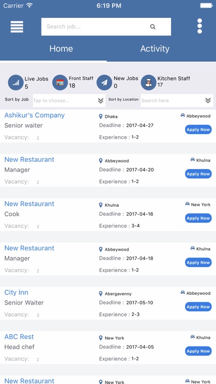 Restaurant job screenshot-4