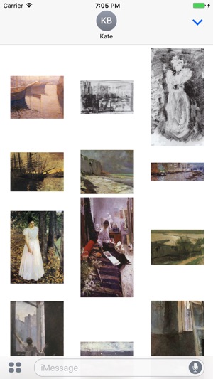 Konstantin Korovin Artworks Stickers(圖4)-速報App