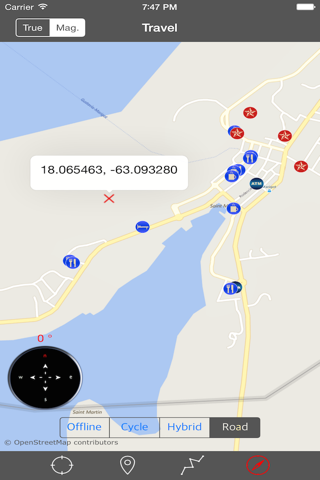 SAINT MARTIN – GPS Travel Map Offline Navigator screenshot 4