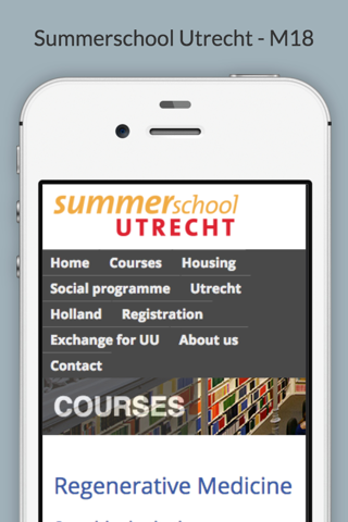 Summer School Utrecht M18 - M4 screenshot 3