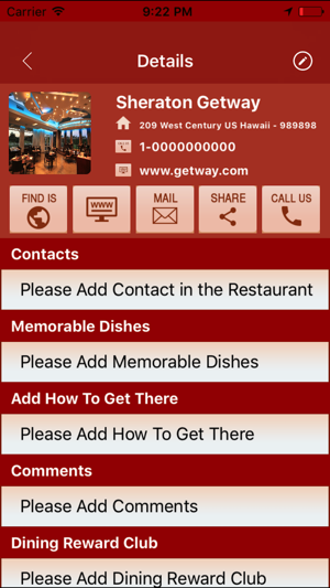 My Restaurants(圖5)-速報App