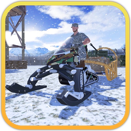 Snow Mountain Army Cargo Bike & Delivery Sim Icon