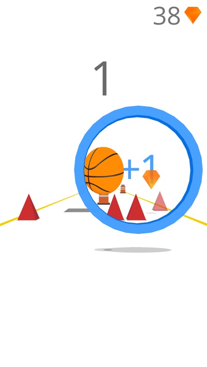 Jumpy Hoops :  Addictive Gameplay