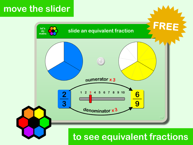 Picturing equivalent fractions(圖1)-速報App