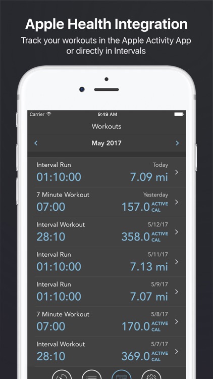 Intervals - Workout Interval Timer screenshot-3
