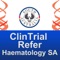 ClinTrial Refer supplies a current list of active and pending haematology clinical research trials in South Australia updated monthly