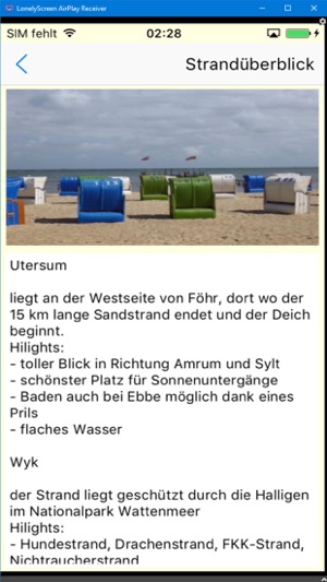 Föhr App für den Urlaub(圖5)-速報App