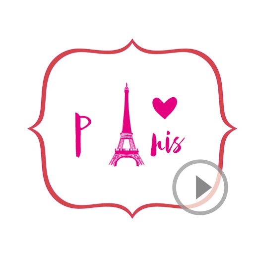 Animated Paris Stickers icon