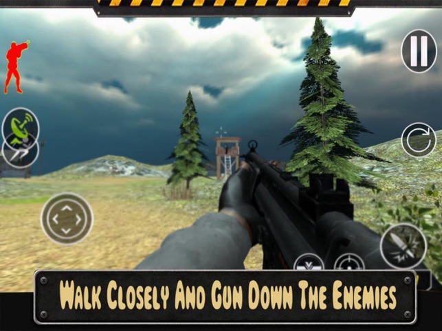 Army US Mission Forest War - Combat 3D, game for IOS