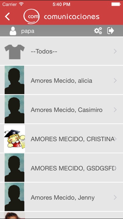 Comunicación Familia - Escuela screenshot-3