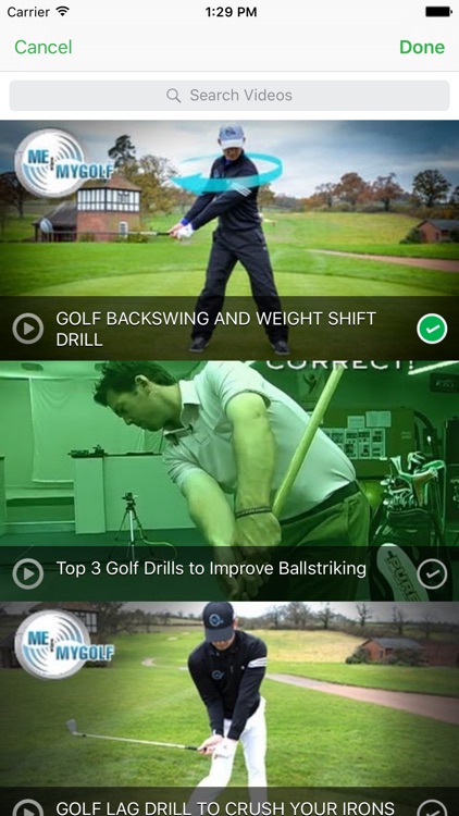 InfiniteGolf Practice Planner screenshot-3