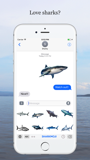 Sharkmoji shark keyboard(圖1)-速報App