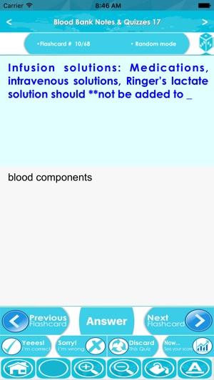 Blood Bank Exam Review & Study Guide App 2017(圖4)-速報App